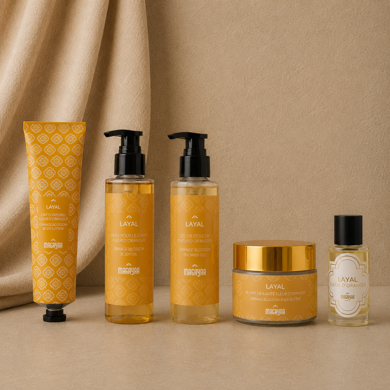 Coffret Layal — Fleur d'Oranger